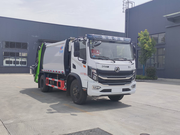东风单桥10立方压缩垃圾车
