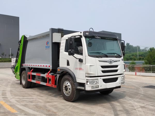 解放12-14方压缩式垃圾车