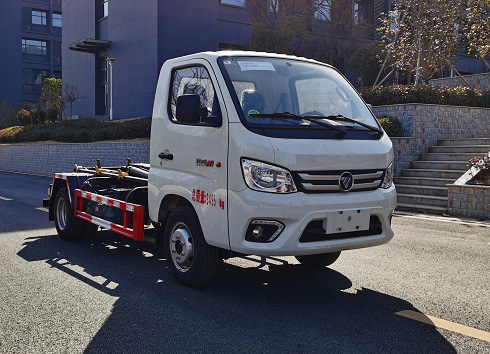 福田3方车厢可卸式垃圾车