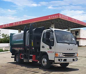 江淮7立方挂桶垃圾车