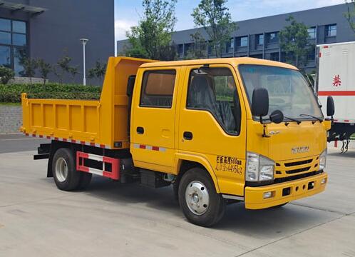 五十铃双排自卸垃圾车